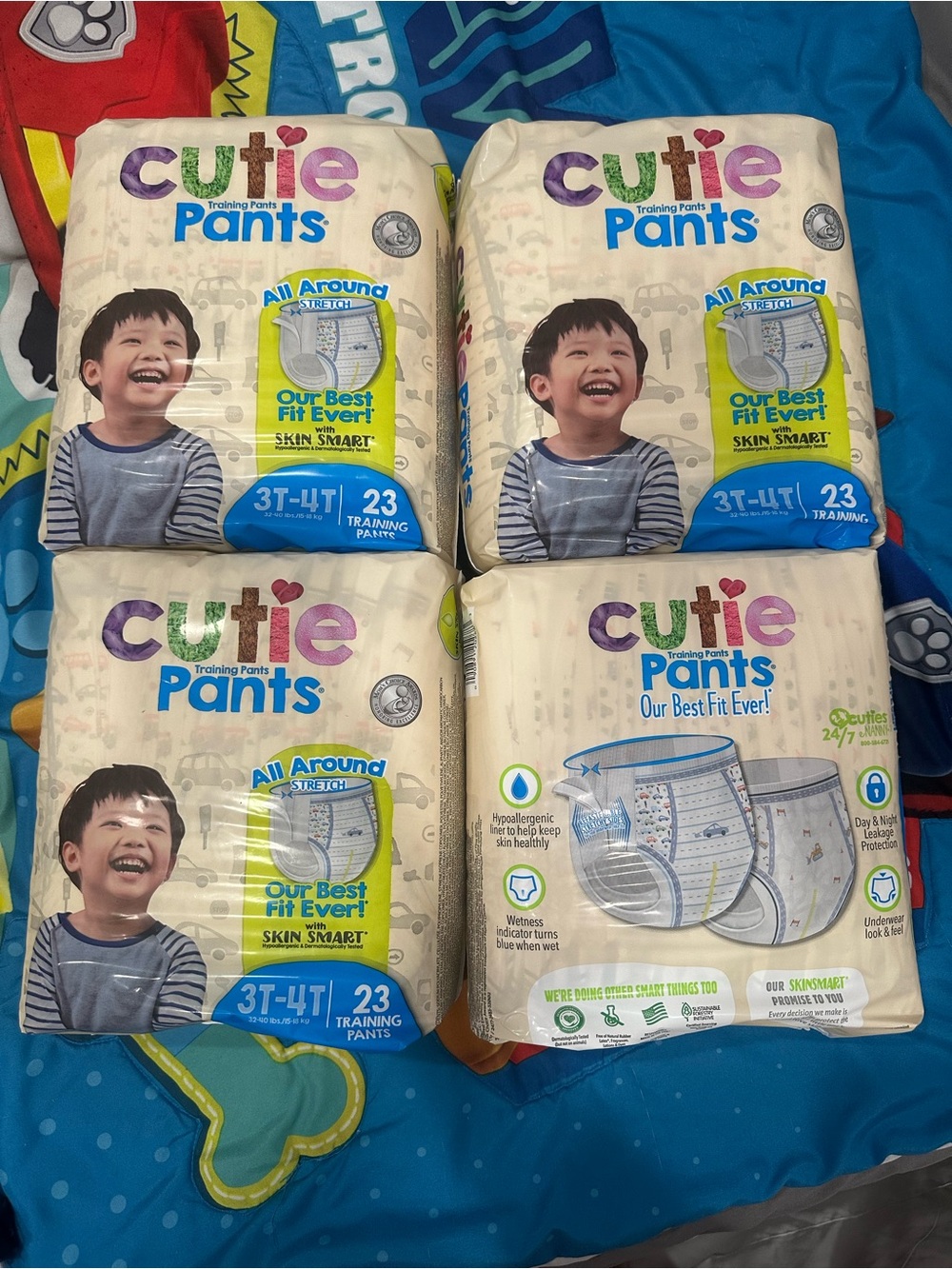4 for $22 Cutie Traing Pants Pull-ups
